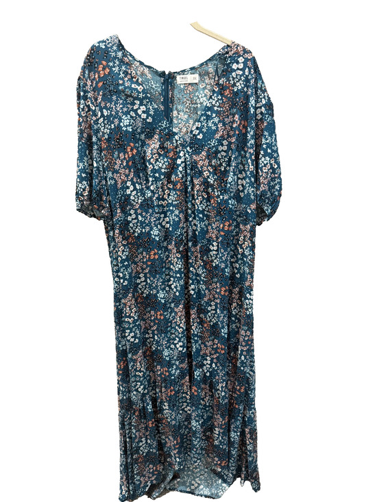 Tinsel Dresses & Skirts - Tinsel 3X Boho Floral Empire Line Maxi Dress Hi/Low Hem Cottagecore Garden Fairy